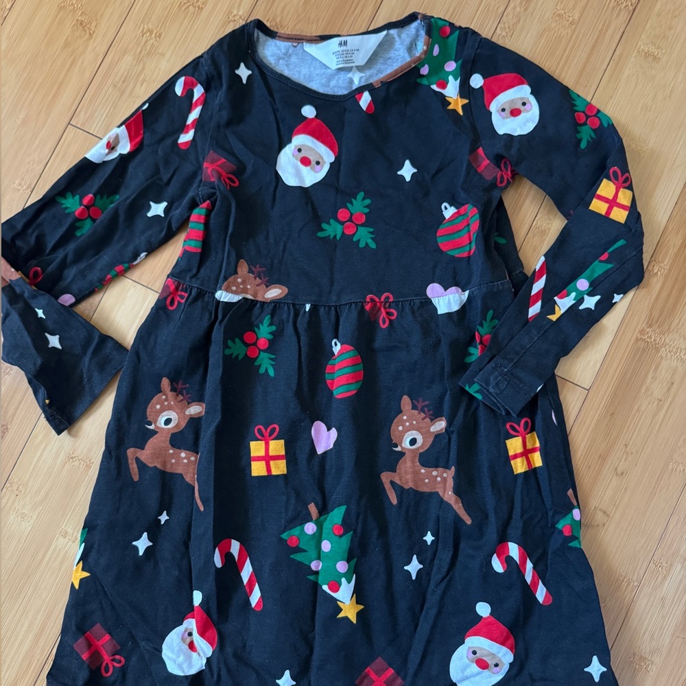 H&M Girls Christmas Dress